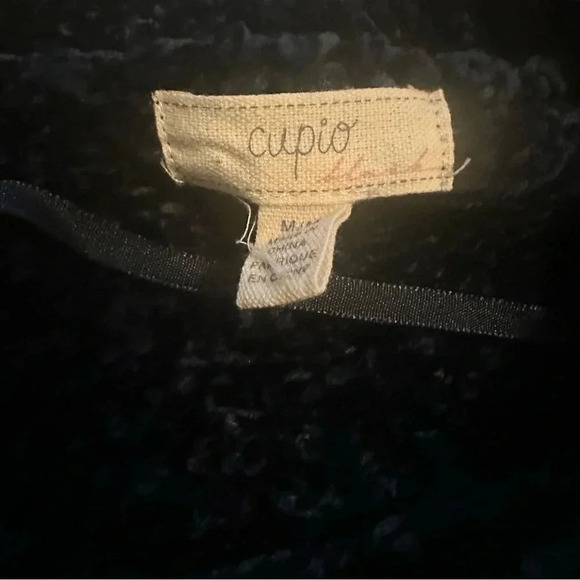 Cupio navy blue sweater size M - Picture 5 of 7